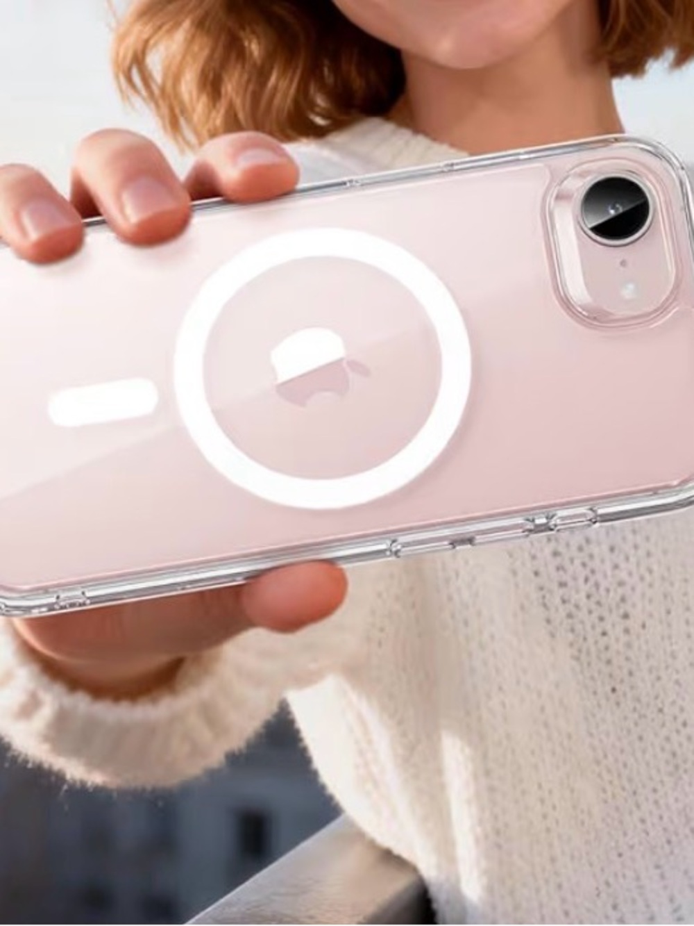 Clear MagSafe-Compatible iPhone Case 16e and 17e